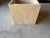 1980s Italian Postmodern Bullnose Beige Travertine Square Coffee Table by Stone International For Sale - Image 13 of 15