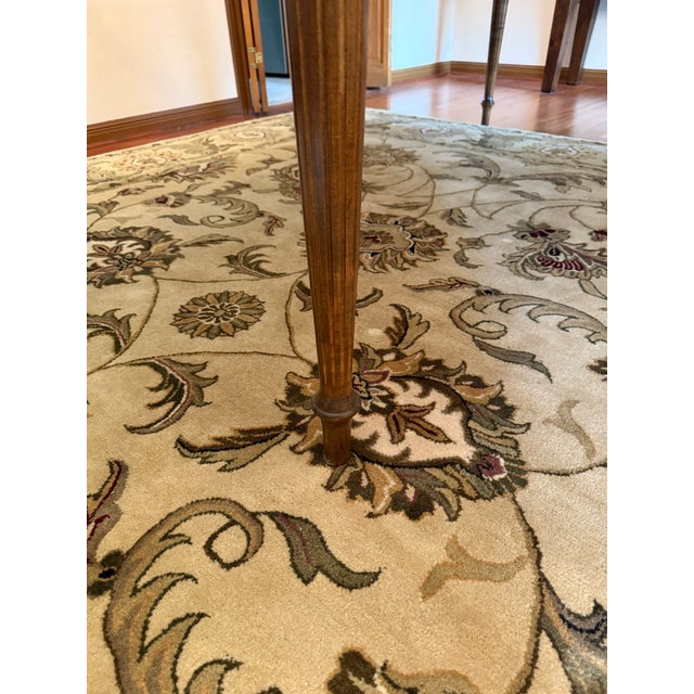 Ethan Allen Vintage Ethan Allen Louis XVI Style Oval Dining Table For Sale - Image 4 of 10