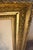 Large 32" Antique Edwardian Gilded Florentine Framed Full-Length Crayon Portrait For Sale - Image 4 of 11