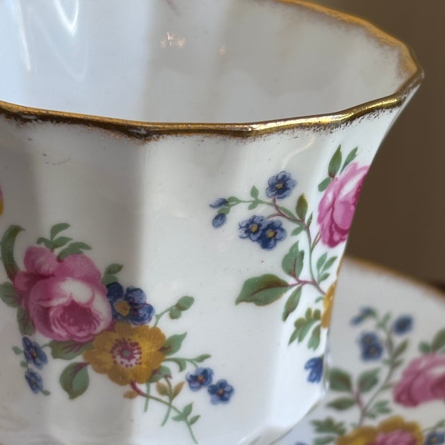 Mid-20th Century English Bone China Teacup For Sale - Image 9 of 17