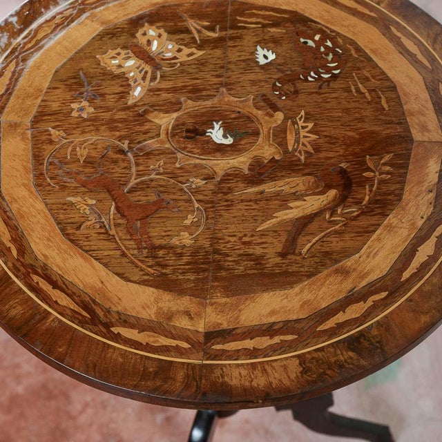 Wood Ebonized Entryway Coffee Table For Sale - Image 7 of 18