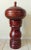 Large Vintage Chunky Hand Carved Solid Mahogany Wood Dovetailed Covered Bowl & Pedestal For Sale - Image 10 of 12