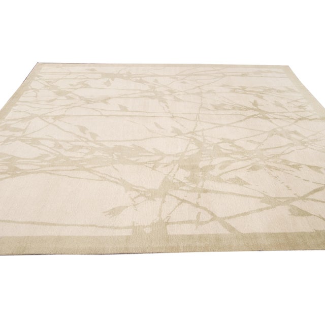 21st Century Contemporary Modern Tibetan Rug For Sale - Image 11 of 13