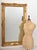 Antique Louis Philippe Gold Leaf Rectangular Wall Mirror with Avec Floral Motifs, 19th Century For Sale - Image 3 of 11