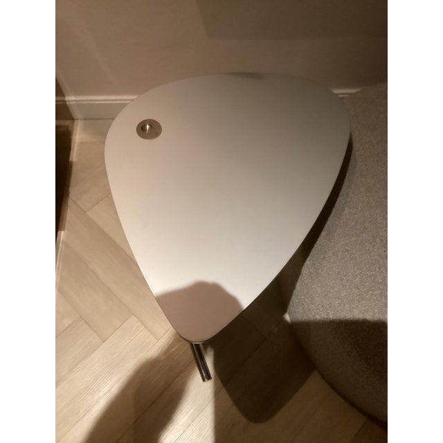 K22L Tecta Side Table in Color Silver, 2000s For Sale - Image 6 of 8