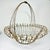 1950s Vintage French Art Nouveau Boho Chic Large Jardiniere Basket Planter. For Sale - Image 10 of 14