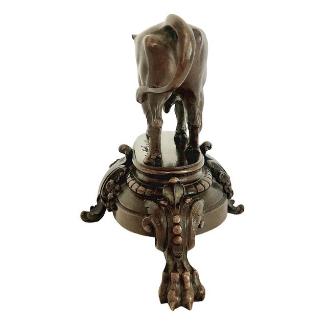 Mid 19th Century Bronze Bellowing Bull Sculpture, by Rosa Bonheur For Sale - Image 4 of 7