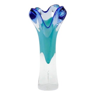 Mid 20th century Murano Glass Vase For Sale