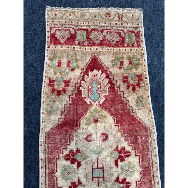 Turkish Yastik Rug 1'7" x 4'3" For Sale - Image 4 of 5