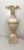 Add a touch of excellence to your space with this huge antique hand-carved alabaster stone sculptural vase. Crafted with...