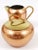 Austrian Copper and Brass Milk Creamer and Sugar Bowl with Lid, 1950s, Set of 2 For Sale - Image 6 of 9