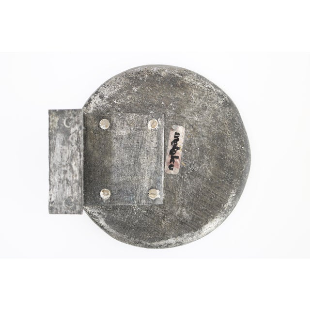 1970s Brutalist Brass Push and Pull Front Door Handle, 1970s For Sale - Image 5 of 6
