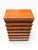 Brown Mid-Century Danish Modern Teak Tallboy Dresser | Chest of Drawers With Carved Pulls For Sale - Image 8 of 15
