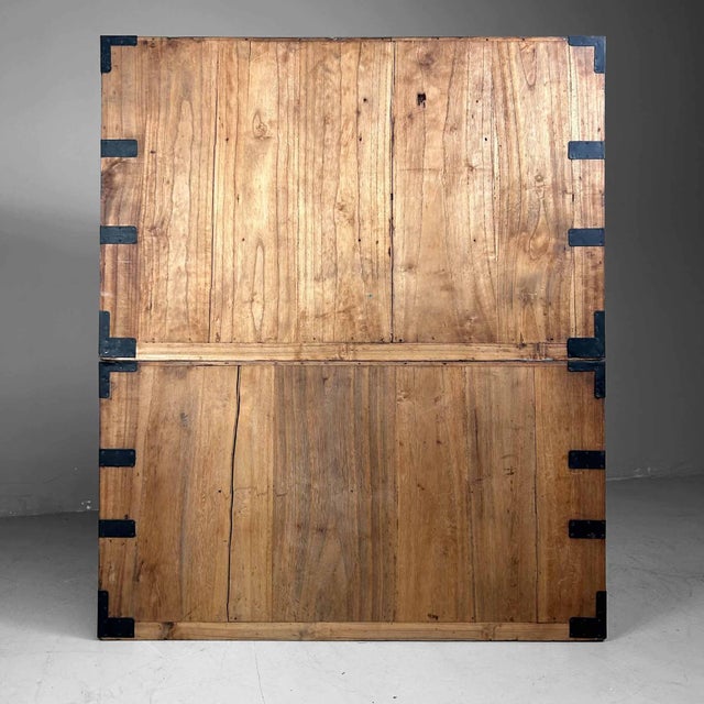 Japanese Kimono Paulownia Tansu Chest of Drawers, 1960s For Sale - Image 13 of 14