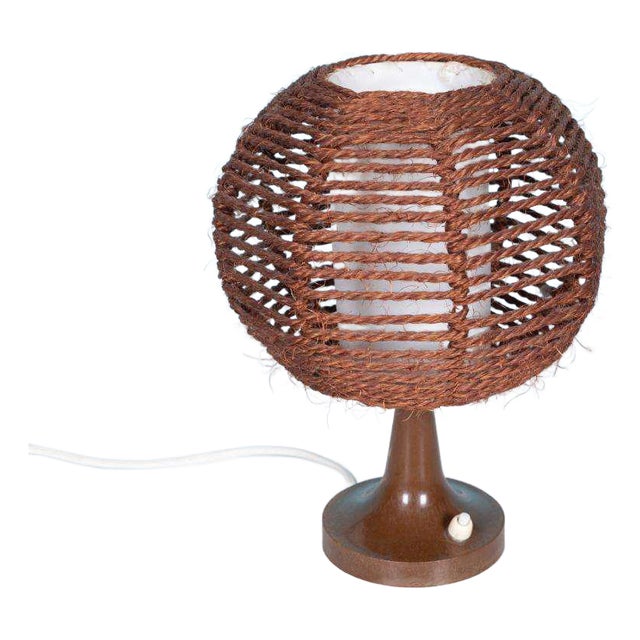 Space Age Pleated Table Lamp, 1970s For Sale