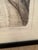 1960s 1960s Irving Amen "Reverie" Original Signed Etching - Rare Trial Proof For Sale - Image 5 of 8