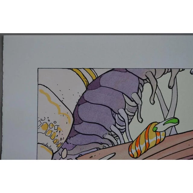 Moebius, Starwatcher, The Other World, Stencil For Sale - Image 6 of 11