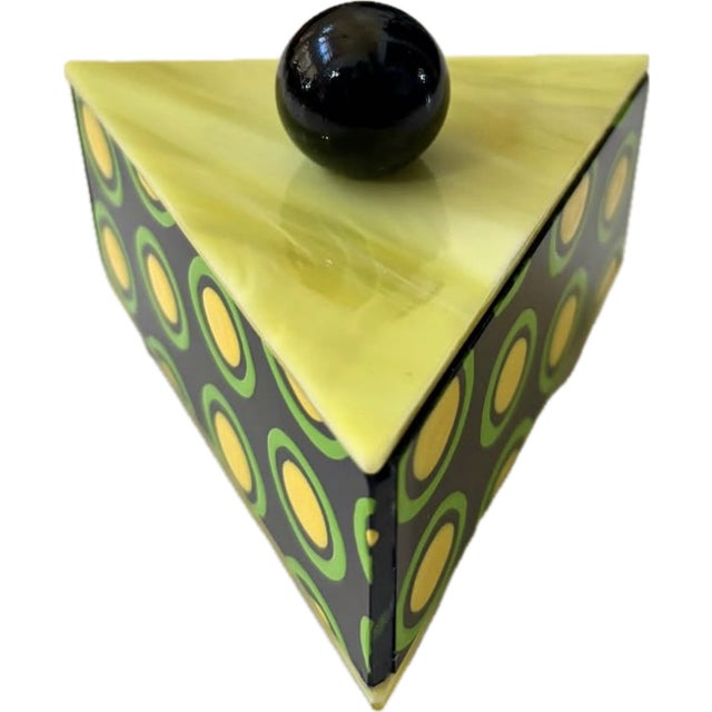 Art Glass Trinket Box For Sale In Austin - Image 6 of 7