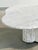 Italian Scalloped Carrara Marble Coffee Table by Gae Aulenti, 1980s For Sale - Image 6 of 12