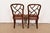Kindel Furniture Federal Carved Mahogany Side Chairs or Dining Chairs, Pair For Sale - Image 10 of 12