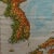 Vintage Asia Japan Korea Rollable Map Wall Chart Poster For Sale - Image 4 of 7