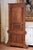 19th C. French Henri II Carved Walnut Hall Tree With Beveled Mirror and 8 Hooks For Sale - Image 13 of 14