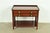 A gorgeous Chippendale or Georgian style rolling buffet server, credenza, or bar cart By Baker Furniture, "Historic...