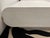 Vintage White Painted Lacquered Linen Wrapped Coffee Table For Sale In Philadelphia - Image 6 of 12