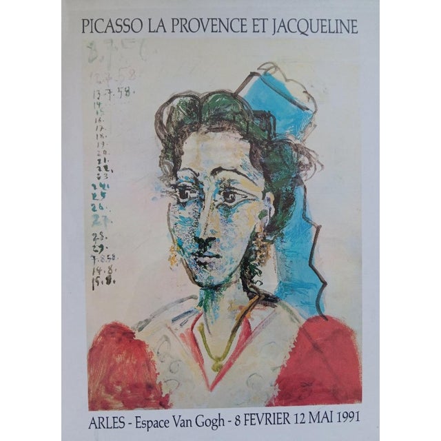 Original Exhibition Poster after Pablo Picasso, 1991 For Sale - Image 3 of 6