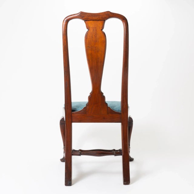 Boston Queen Ann Mahogany Slip Seat Side Chair For Sale In Chicago - Image 6 of 9