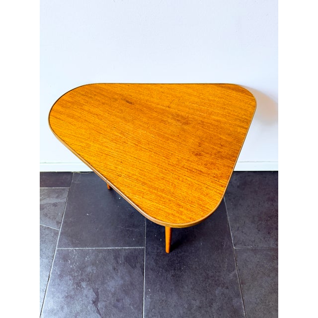 1960s Large Mid-Century Modern Asymmetrical Wooden Coffee Table, 1960s For Sale - Image 5 of 12