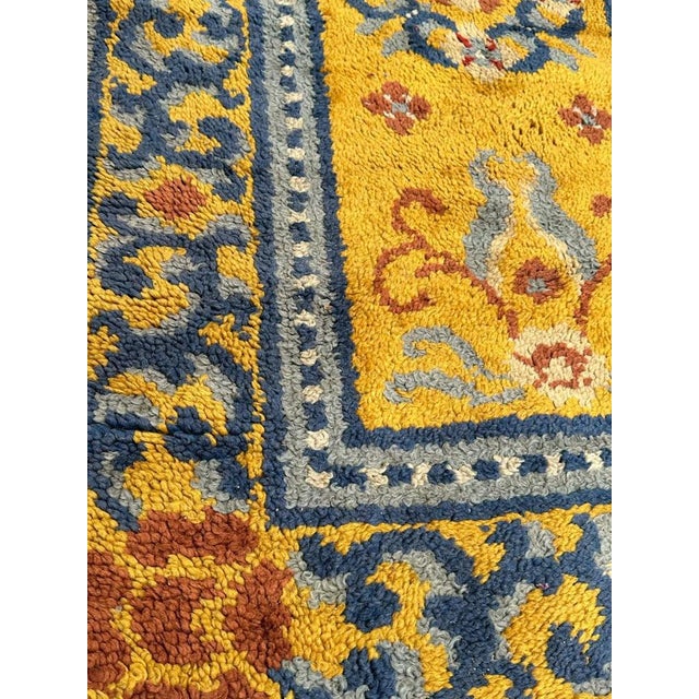 Vintage French Cogolin Rug, 1940s For Sale - Image 9 of 18