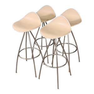 Postmodern Stua Onda Barstools by Jesús Gasca Design Within Reach - Set of 4