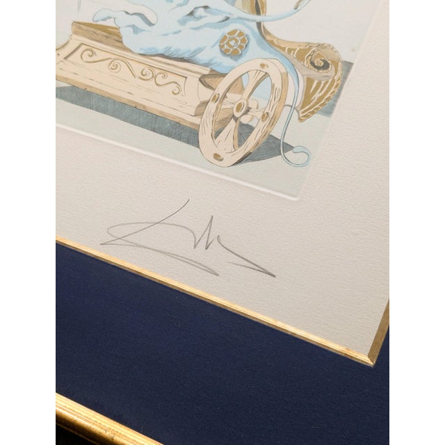 Salvador Dali, Dionysus, Hand-Signed Color Etching, 1967 For Sale - Image 3 of 12