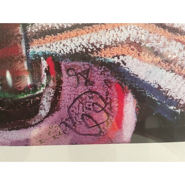 1990s 1990s Lithograph Print by Malaysian/American Artist Lee Long Looi, Titled "A Moment of Peace".limited Edition, Numbered 350/400, Framed For Sale - Image 5 of 6