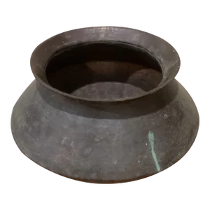 Early 20th Century Large Handmade Copper Cooking Pot