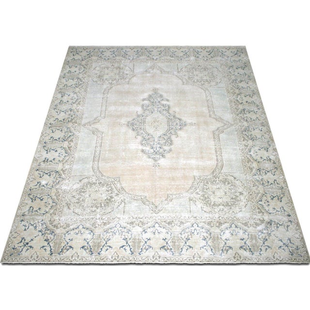 1960s Persian Kerman Rug For Sale In Los Angeles - Image 6 of 6