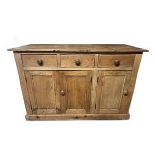 Antique Cabinet in Pine, 1860 For Sale