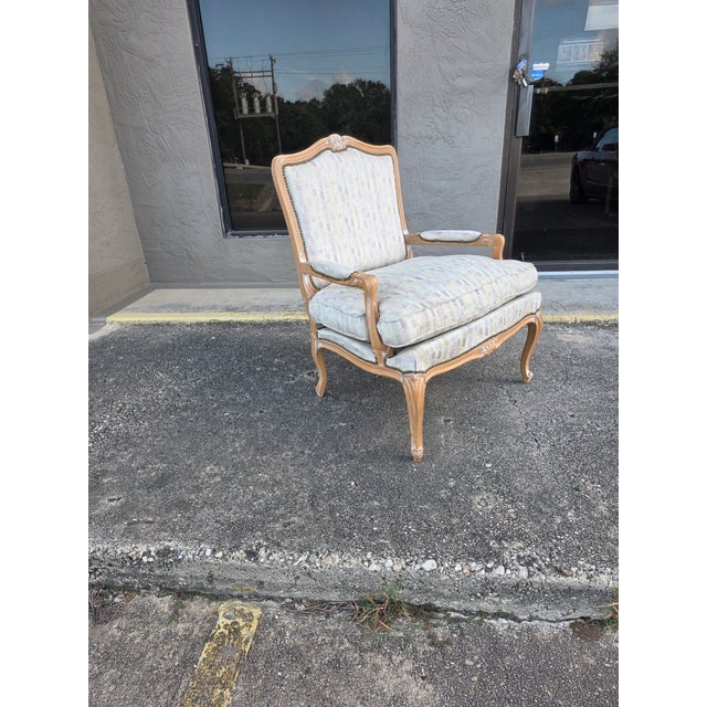 Louis XV Fauteuil Style Armchair For Sale - Image 10 of 11