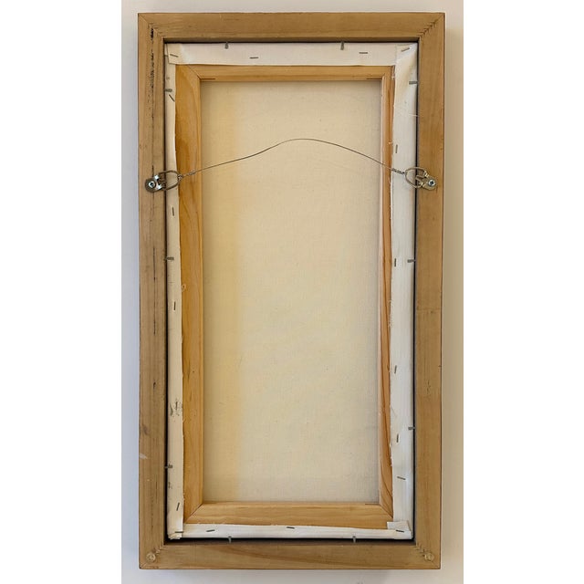 Coastal Beach Dune Sunset Oil Painting by R. Scott (Framed) For Sale - Image 6 of 6