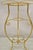 Italian Hollywood Regency Gold Iron Rope 3 Tier Bath Washstand Plant Stand Table For Sale - Image 10 of 12
