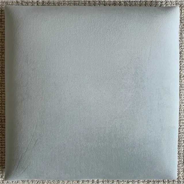 Safavieh Storage Ottoman in Robins Egg Blue For Sale In Naples, FL - Image 6 of 8