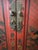 Mid 19th Century Qing Dynasty Shanxi Red Lacquer Painted Wedding Cabinet, Elm, Fully Decorated Back For Sale - Image 10 of 10