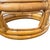 Beige Vintage Post Modern Bent Bamboo & Rattan Side Tables or Stools – A Pair For Sale - Image 8 of 12