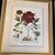 Large Botanical Original Lithographs Vibrant Color in Gold Gilt Frames Set of 2 Red Floral For Sale - Image 6 of 13
