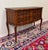 Antique French Chest of Drawers Console Serpentine Carved Walnut Louis XV c.1920 For Sale - Image 9 of 18