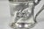 Antique Forbes Silver Co Art Nouveau Floral Silver Plated Shaving Mug Monogramed "Hortense". Circa Early 20th Century....