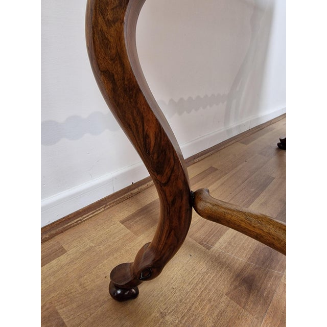Italian Console Table in Walnut, Mid-19th Century For Sale - Image 18 of 18