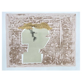 Jean David, Abstract Composition, 1970s, Screenprint For Sale