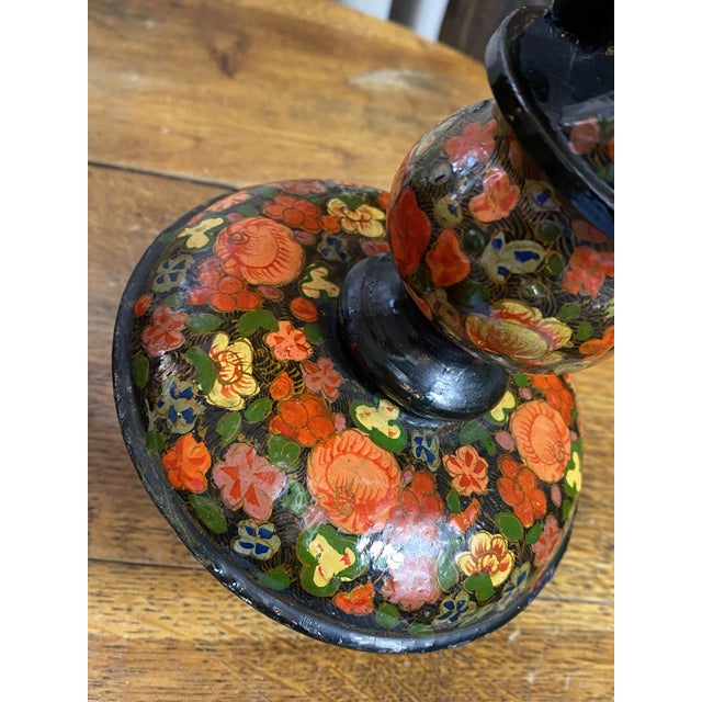 Kashmiri Lamp Bases, 1890s, Set of 2 For Sale - Image 13 of 18